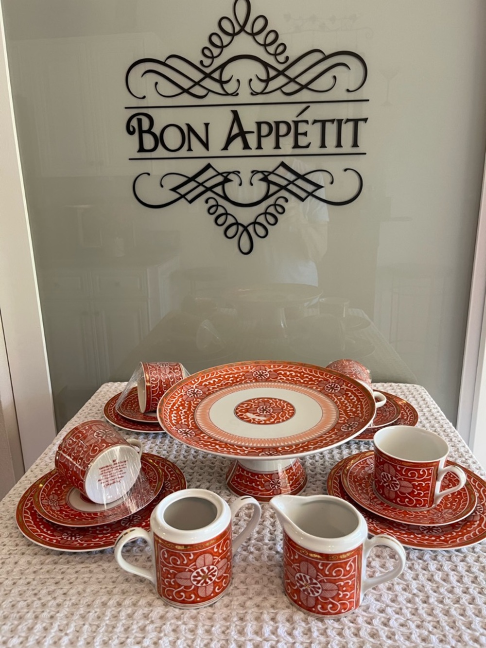 Georges Braird Imperial Brocade Desert Set 124